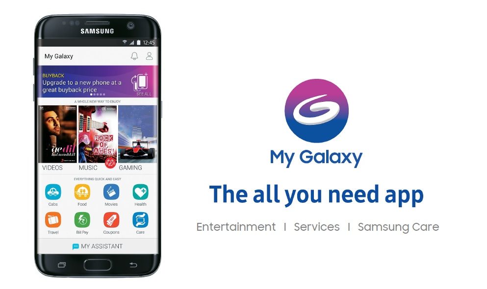 Samsung India Launches New My Galax   y, â€˜The All You Need Appâ€™ â€