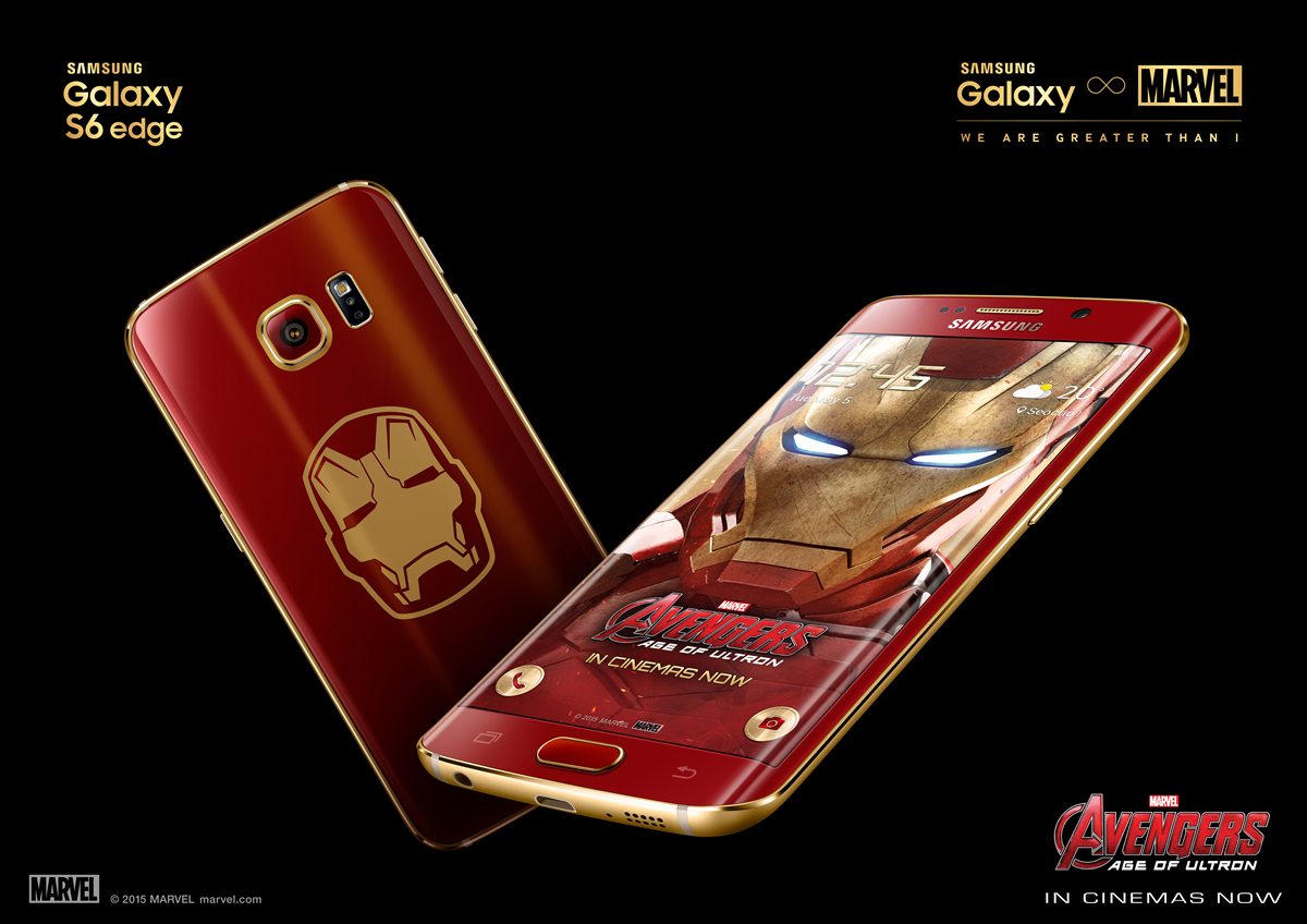 Samsung Introduces Galaxy S6 edge Iron Man Limited Edition - Samsung  Newsroom Global Media Library