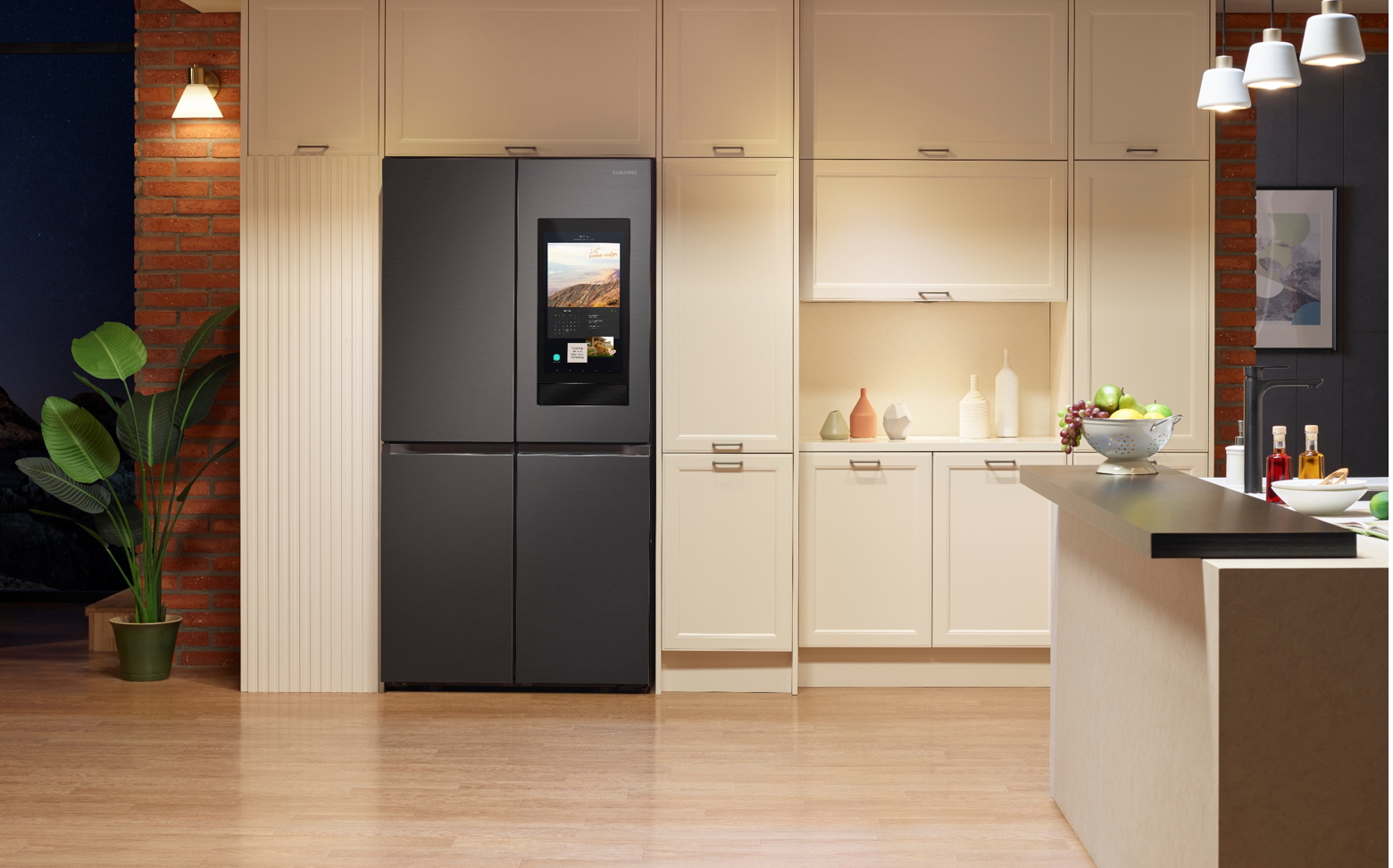 Samsung family hub 4 deals door flex refrigerator