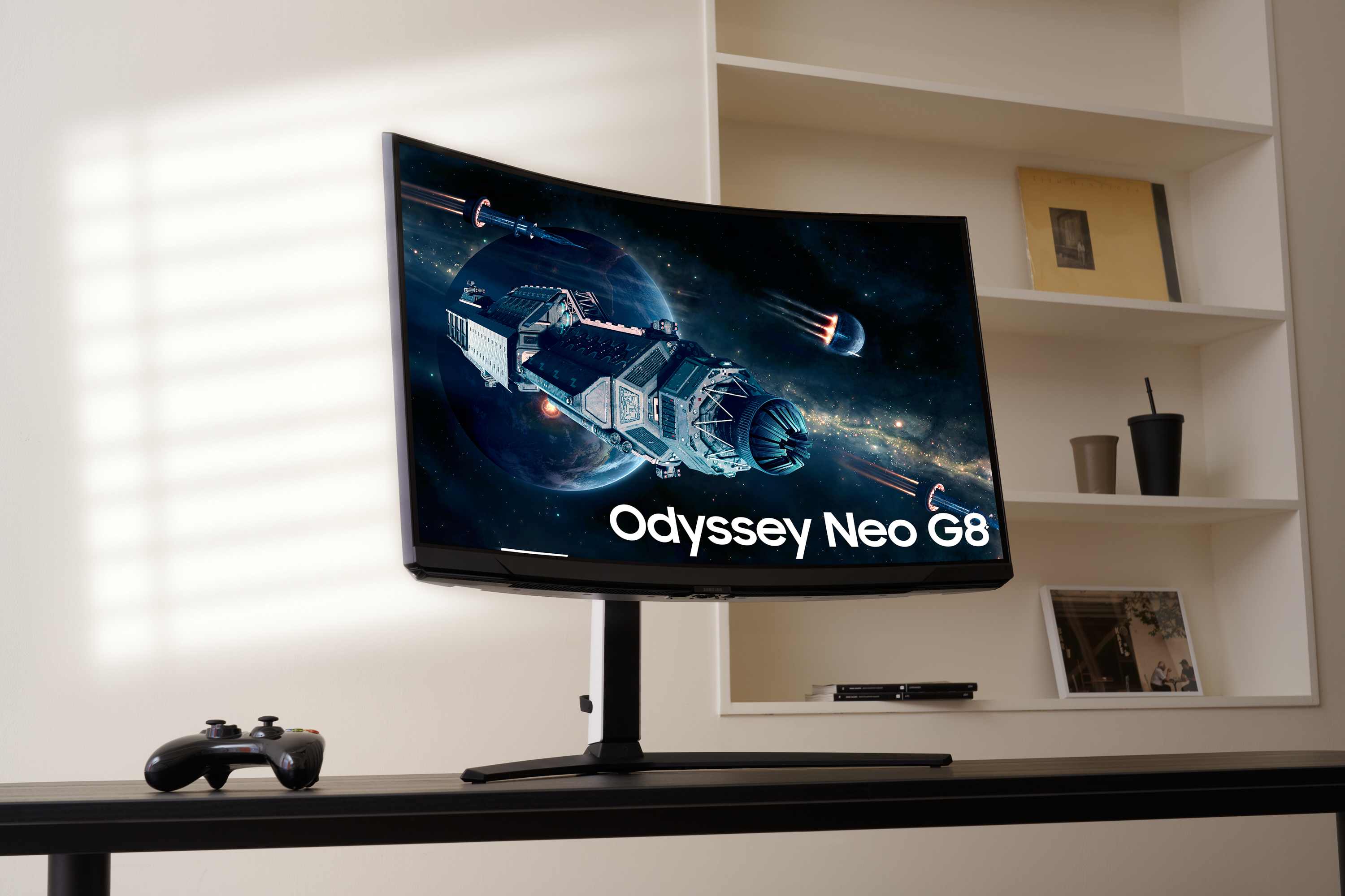 Samsung Electronics Launches World's First 240Hz 4K Gaming Monitor Odyssey  Neo G8 Globally - Samsung Newsroom Global Media Library