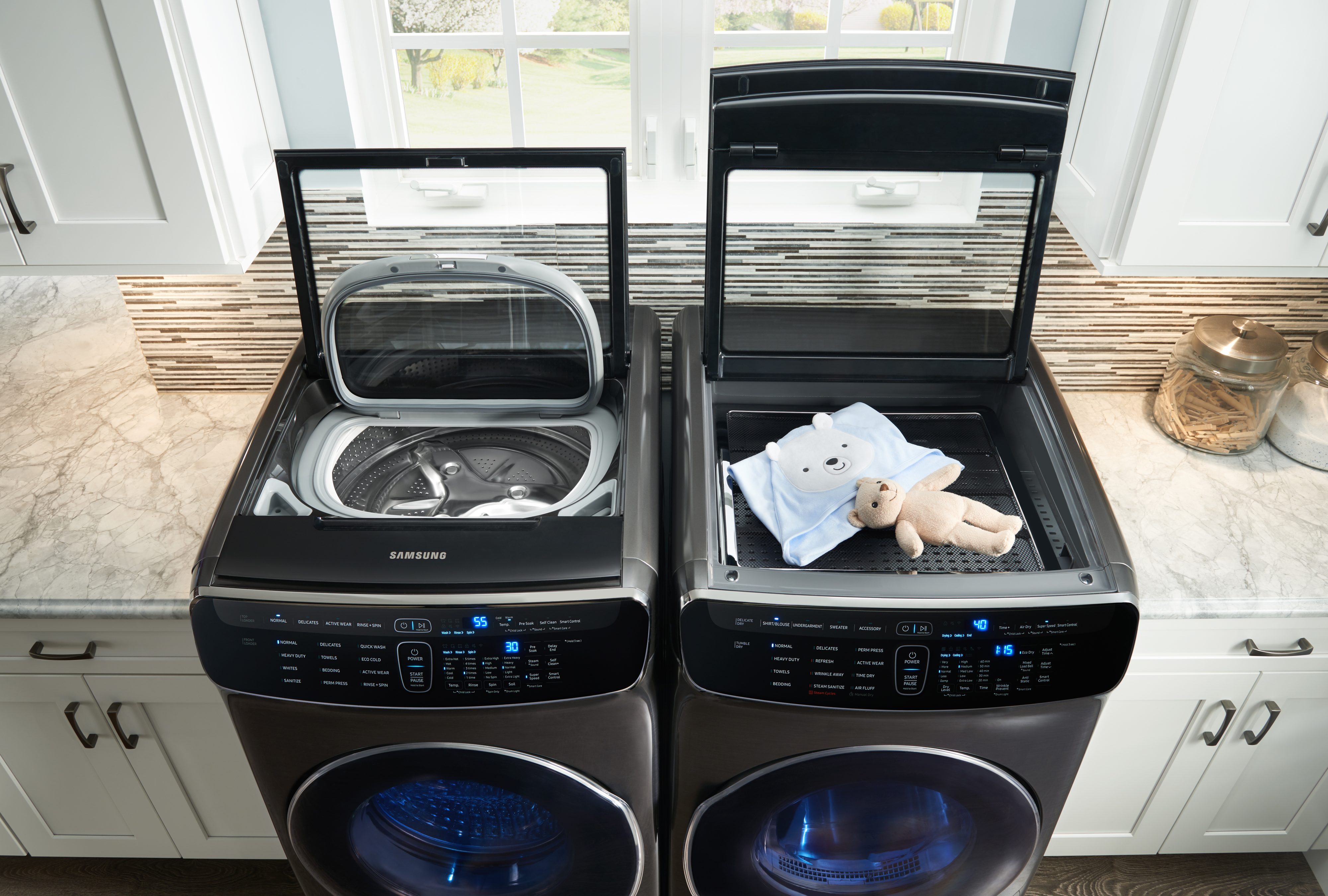 Samsung FlexWash™ + FlexDry™ Tackle the Laundry Needs of Today’s