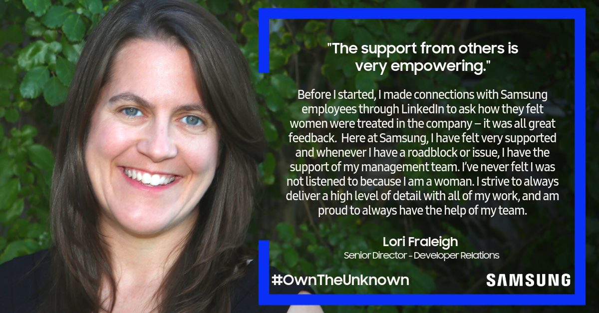 How Do You Do What’s Never Been Done? At Samsung, We #owntheunknown 