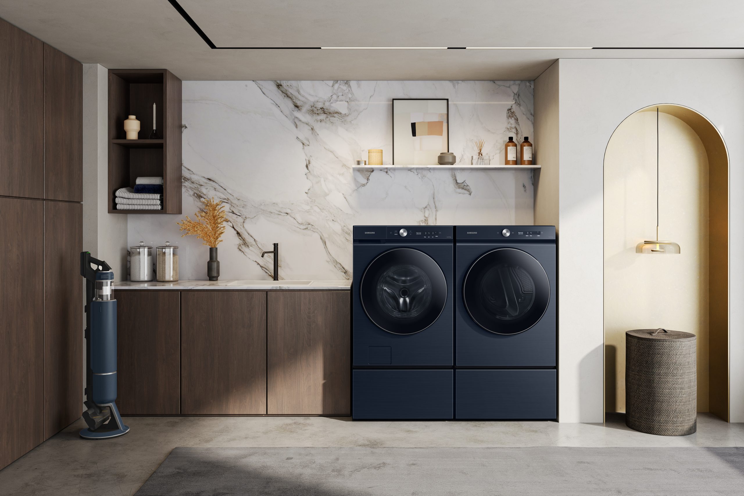 Samsung Bespoke Laundry Navy Lifestyle 1 Scaled 